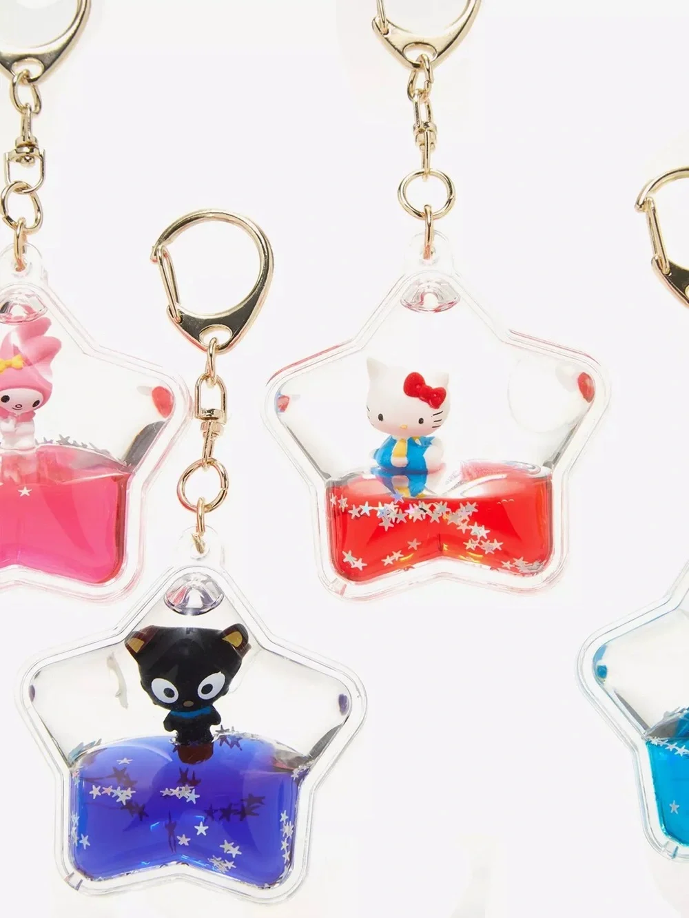 NEW Hello Kitty & Friends Tsunameez Star Keychain Cute Sanrio Bag Charm (Random)